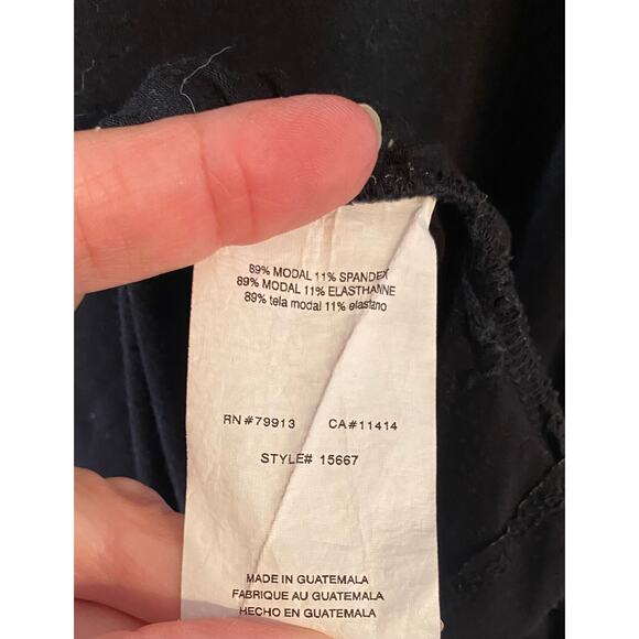 EUC Pea In The Pod Maternity Midi Black Dress Size S - Picture 5 of 5